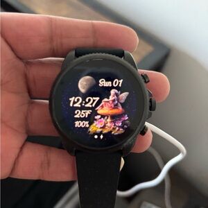 Fossil Men Gen 6 44mm Stainle Steel watch